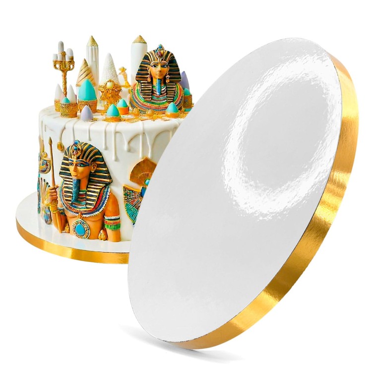 Podkład-pod-tort-Gruby-Styrodur-Biały-Złoty-Egipet-1.jpg