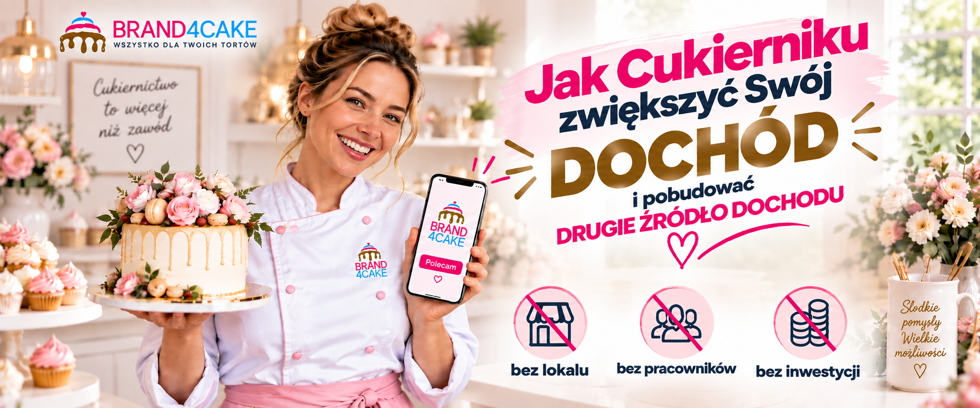 Dodatkowy dochód cukiernikom